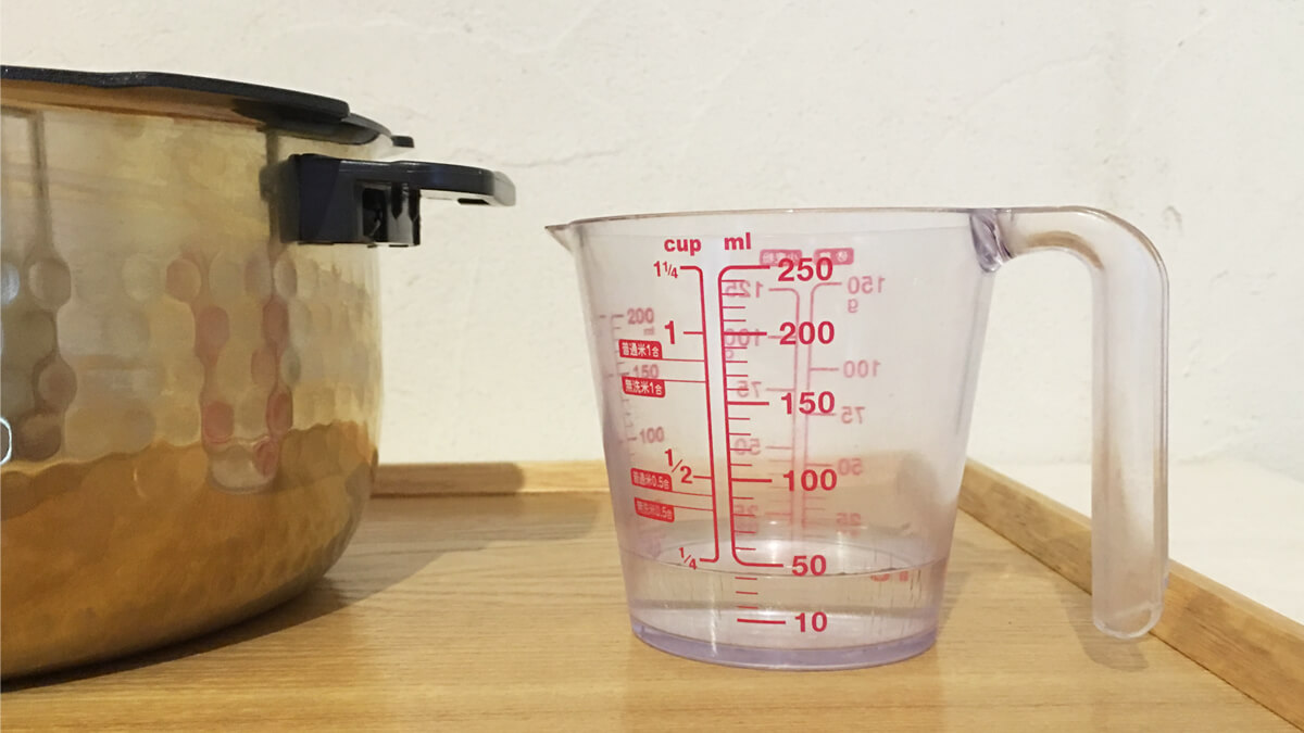 FANCL ファンケル 発芽米の水加減