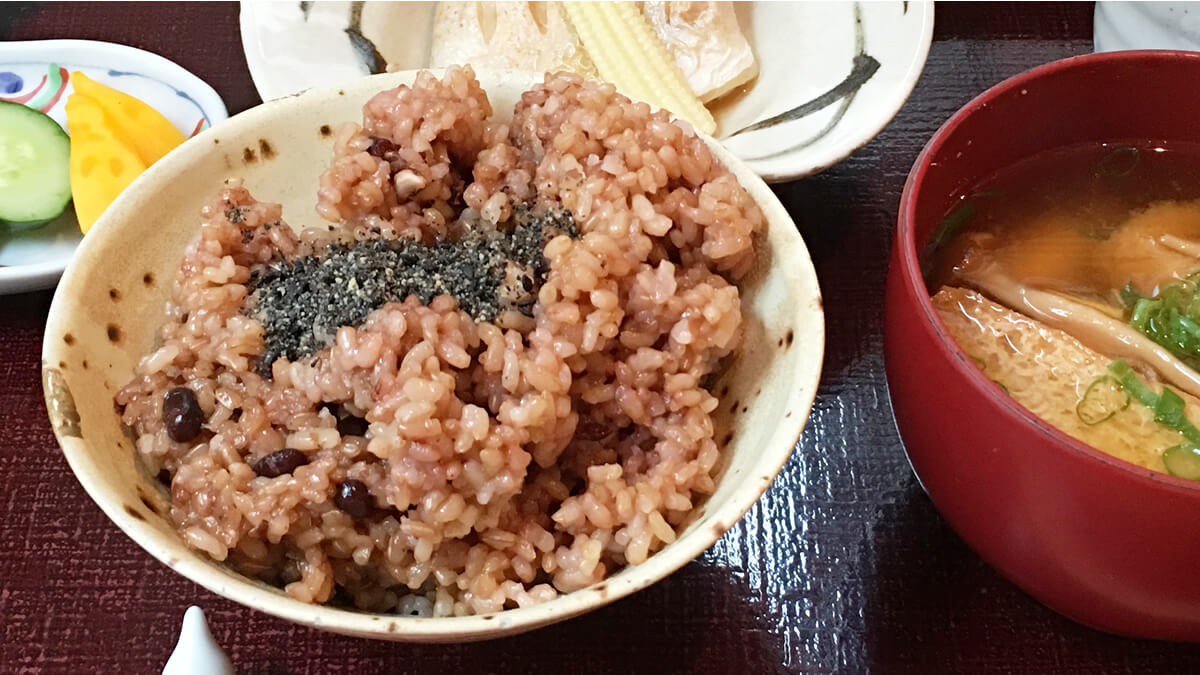 寝かせ玄米の写真