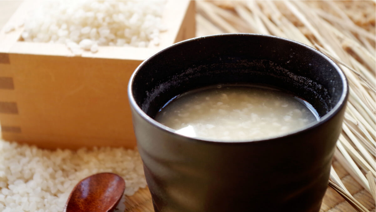 白米で作った甘酒